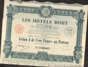 LES HÔTELS BOHY (P) - Picture 1 of 1