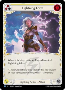 NM Lightning Form (Yellow), FAB, Rosetta, Flesh and Blood, 83 - Picture 1 of 1