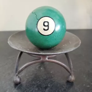 Vintage Clay Replacement Billiards/Pool Ball #6/#9?? - Picture 1 of 8
