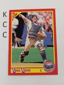 1990 Score #275 Craig Biggio Houston Astros - Picture 1 of 2