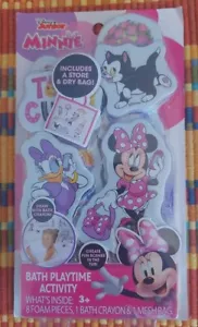 Disney Junior Minnie Mouse Bath Time Activity Kit by Tara NEW with FREE S&H! 👀 - Picture 1 of 2