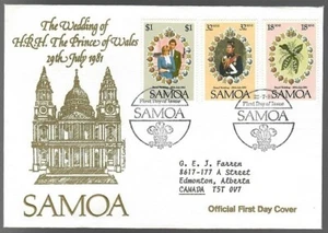 VANUATU 1981 Royal Wedding, Charles & Diana FDC, Special Cancel - wc 127 - Picture 1 of 1