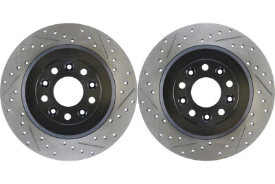 Rear PAIR Stoptech Disc Brake Rotor for 2008-2019 Ford Taurus (44116) - Image 1 of 4