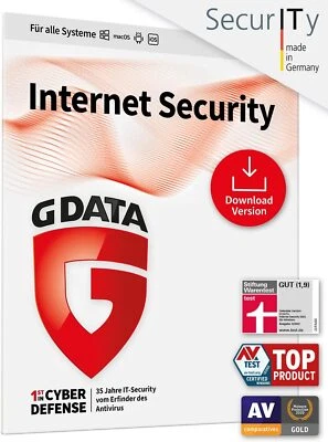 G Data Internet Security 2023 | 3 Geräte | 1 Jahr | Download-Version - Bild 1 von 4
