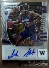 2020 Panini Prizm Draft Picks Prospect Auto ISAIAH STEWART
