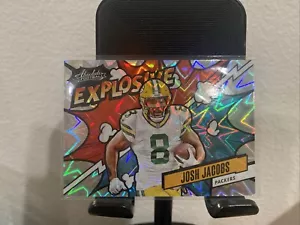 🏀💥 2024 Absolute Josh Jacobs Explosive Case💥Hit - Picture 1 of 2