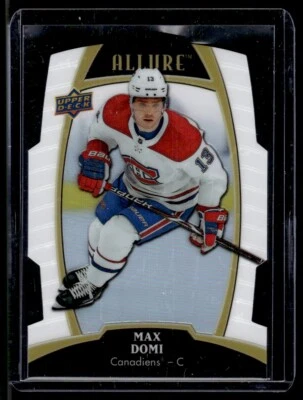 2019-20 Upper Deck Allure White Rainbow Max Domi Montreal Canadiens #15 - Image 1 of 2