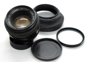 AUTO CHINON 1.7/55 mm Famous Japanese lens M42 screw Mount EXC WORKS - Picture 1 of 8