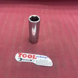 MAC TOOLS 3/8" DRIVE 11/16" DEEP 6 POINT SOCKET - MADE IN USA - SAE - XD226 - Picture 1 of 5