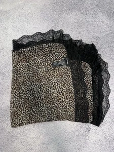 The Kooples Women’s Scarf 100% Silk Leopard Print Made In Italy - Picture 1 of 10