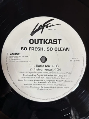 OutKast So Fresh, So Clean Original 2001 Maxi Vinyl 12" US Promo VG+++(NM-)/VG+ - Bild 1 von 4