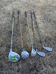 Us kids Golf Clubs Ultralight Dv3 Driver 3 Wood Hybrid 8 Iron Pw, - Picture 1 of 11