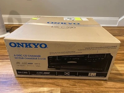 CAMBIADOR DE CD DE SEIS DISCOS ONKYO MODELO DX-C390 - NUEVO - EN CAJA ORIGINAL - NUNCA USADO Foto 1 de 4