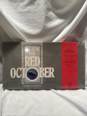 VTG! 1988 The Hunt For Red October Board Game NEW! 🆕 UNPUNCHED! 🌟 - Image 1 of 4
