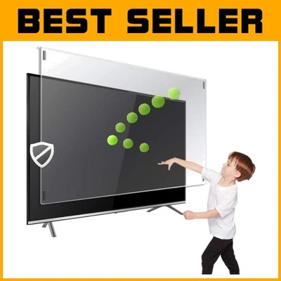 Heavy-Duty 42-43 Inch TV Screen Protector - Anti-Scratch & Fingerprint Resistant - Image 1 of 4