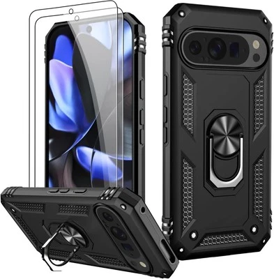 PIXFAB Coque Pour Google Pixel 9A / 9 PRO XL ARMOUR Avec Protection Écran En Verre