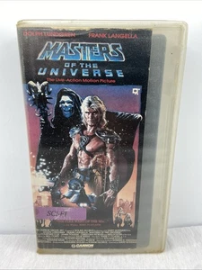 Masters of The Universe Live Action Dolph Lundgren He-Man VHS 1987 - Picture 1 of 4