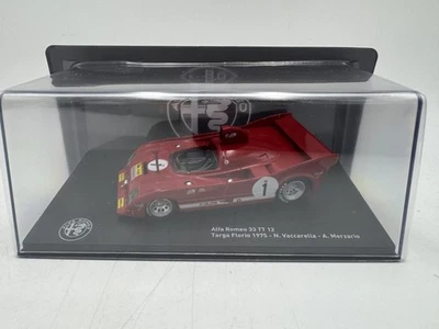 DIE CAST  1/43 " 33 TT 12 TARGA FLORIO 1975 A. MERZARIO " ALFA ROMEO SPORT - Immagine 1 di 2