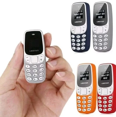MINI TELEFONO CELLULARE BM10 L8STAR DUAL SIM BLUETOOTH LETTORE MP3 GSM 350MAH - Immagine 1 di 2