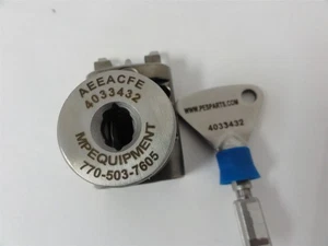 248110 New-Incomplete; Fortress P502502 Safetey Lock (Missing internal cam) - Picture 1 of 5