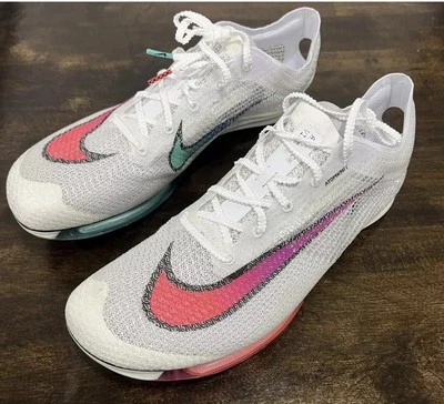 Nike Air Zoom Victory White Ombre Crimson Track Spikes CD4385-100 Men’s Size 14 - Image 1 of 4