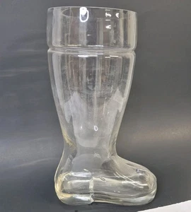 Das Boot großes 2,5 Liter Glas Bier BOOT Krug Glas Stein Beerfest 12" RAR - Bild 1 von 5