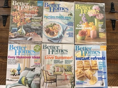 Lot Of 6 US BH & Gardens Magazines 2014 Holidays, Recipes, Entertaining, Decor - Image 1 of 4