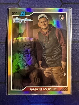 2023 Bowman’s Best GABRIEL MORENO Rookie 1992 Bowman by Randy Johnson #92RJ-13 - Image 1 of 2