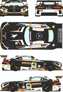 Racing Decals 43 1:24 Scale Merc AMG GT3 #46 12Hr of Bathurst 2020 RDE24-039 - Picture 1 of 4