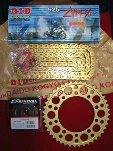 Suzuki GSXR600 06-10 525 DID ZVM Chain & Renthal Sprocket Kit. New, - Picture 1 of 1
