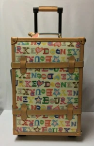 Bolso de viaje Dooney & Bourke de firma maletero maleta rígida ¡rara! - Imagen 1 de 14