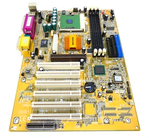 Matsonic MS7057CT Intel 815EP MOTHERBOARD mit Intel Pentium 3 800MHz - Sockel... - Bild 1 von 4