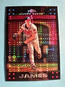 2007 Atlanta BRAVES Topps Chrome Refractors #90 Chuck James - Picture 1 of 2
