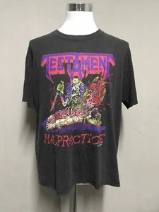 Camiseta Remake Banda Testamento 2 Caras Bajo Licencia de Brockum TE4077 - Imagen 1 de 3