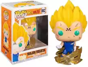 Funko Pop! Majin Vegeta Funko Pop #862 TOTALMENTE NUEVO con Protector - Imagen 1 de 1