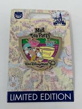 Mad Tea Party Disney Pin WDW 50th Anniversary Opening Day Attractions LE