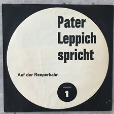 PATER LEPPICH spricht - Auf der Reeperbahn (Quadriga-Ton Hörbild 1 /Flexi /Mono)