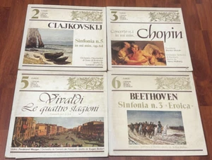 I TESORI DELLA MUSICA CLASSICA CURCIO EDITORE 4 VINILI CHOPIN,BEETHOVEN,VIVALDI - Bild 1 von 4