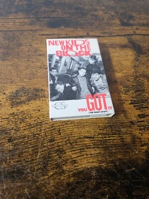 RARE 1988 New Kids On The Block - You Got It (The Right Stuff) Cassette Single - Image 1 of 4