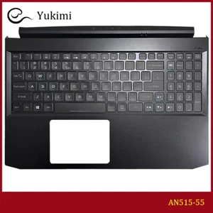 PER ACER NITRO5 AN515-55 AN515-56 C guscio tastiera retroilluminata blu cavo stretto - Foto 1 di 3