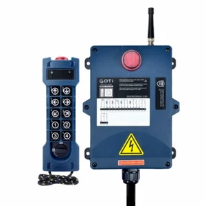 10 Buttons Crane Industrial Radio Remote Control Wireless Lift Hoist Controller - Picture 1 of 26