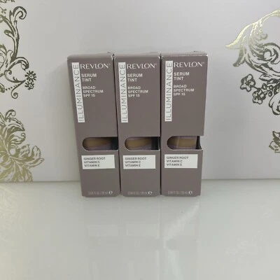Revlon Illuminance Serum Tint Color: Hazel 405 Size: 0.94 oz Lot Of 3 - Image 1 of 4