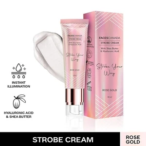 Faces Canada Strobe Cream With Hyaluronic Acid & Shea Butter - Rose Gold - Picture 1 of 8