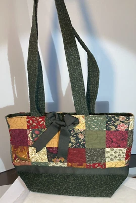 Donna Sharp Acolchado Patchwork Multicolor Cartera Bolso de Mano Bolsillo Foto 1 de 4