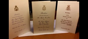 Royal Menus, The Queen, Prince Philip & Princess Margaret - Picture 1 of 1