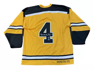 Bobby Orr Boston Bruins Signed Jersey - Yellow - Picture 1 of 4