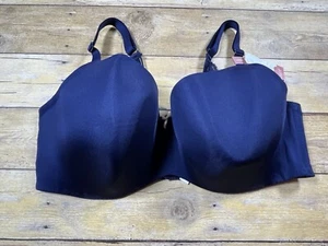 Cacique BH Comfort leicht gefüttert French Balconette 44DDD blau neu mit Etikett - Bild 1 von 13
