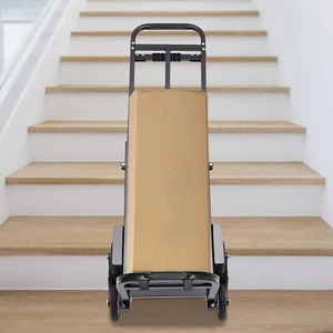 Stair Climbing Cart Heavy Duty Folding Hand Truck Dolly 460 lbs 6+2 Wheels - Picture 1 of 14