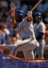 1994 Leaf New York Mets Baseball Card #48 Ryan Thompson