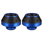  2 Pcs Aluminum Alloy Anti-fall Cup Front Wheel Drop Accessory for Protection